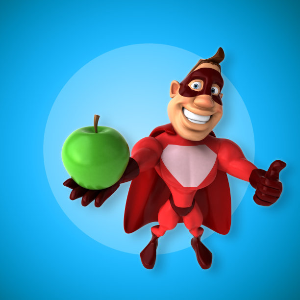 有趣的超级英雄素材图片