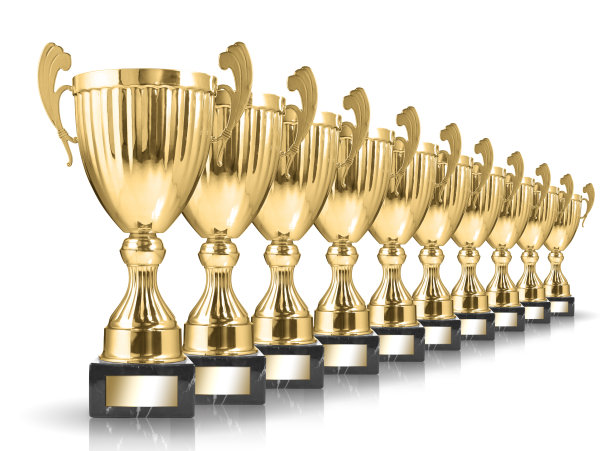 金色的奖杯图片下载