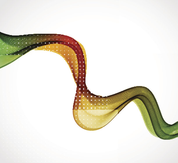 抽象透明波背景图片下载