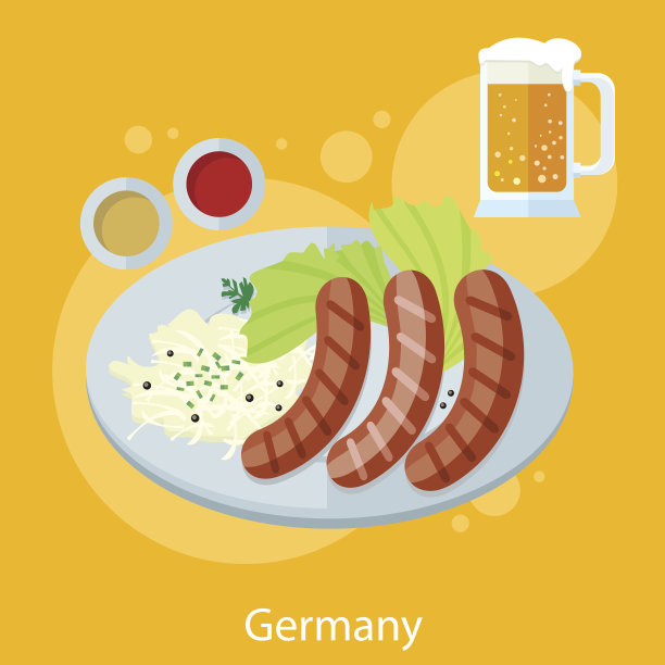 德国啤酒节的食物图片下载
