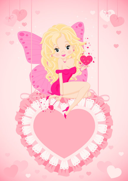 贺卡与仙女图片下载