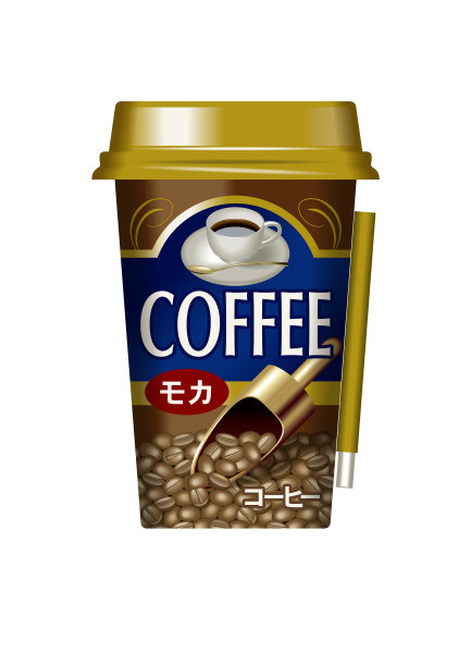 咖啡饮料的插图。图片下载