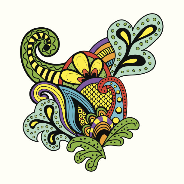 摘要载体植物组成图片下载