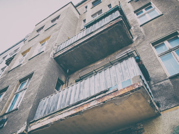 柏林被毁房屋图片下载