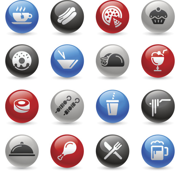 食品图标集2 //凝胶Pro系列图片下载