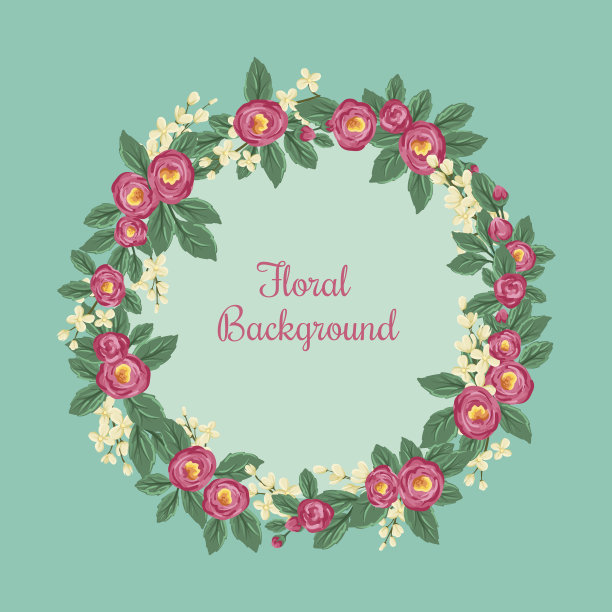 花的框架图片下载