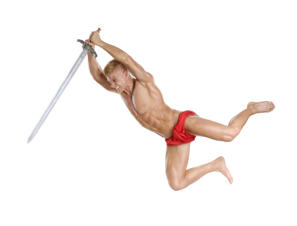 的战士。图片下载