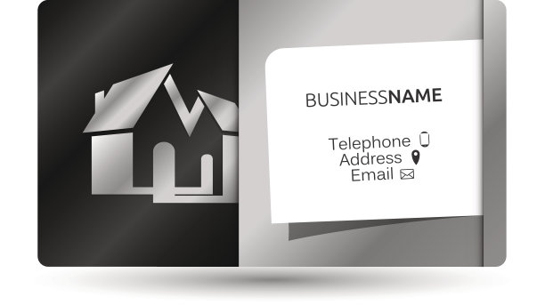 房地产名片图片下载