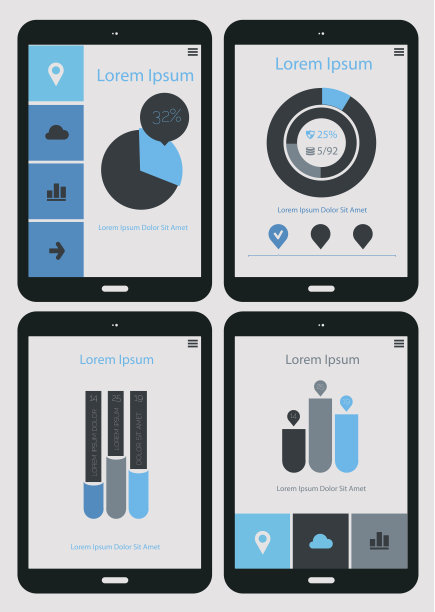 平图蓝色图片下载