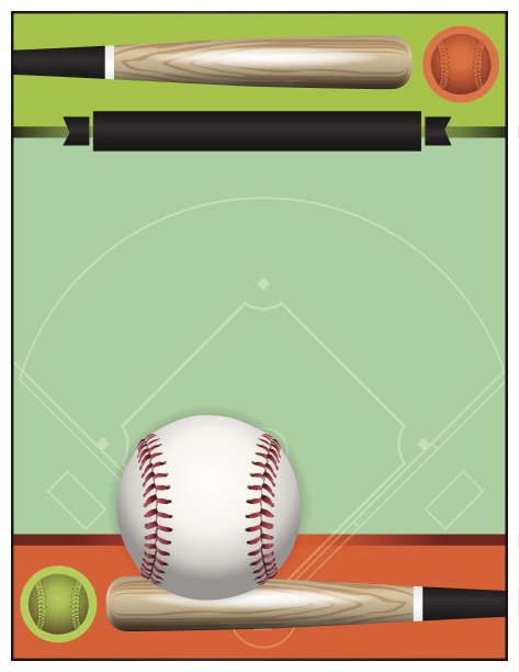 矢量棒球比赛插图图片下载