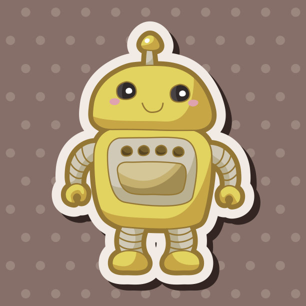 机器人主题元素图片下载