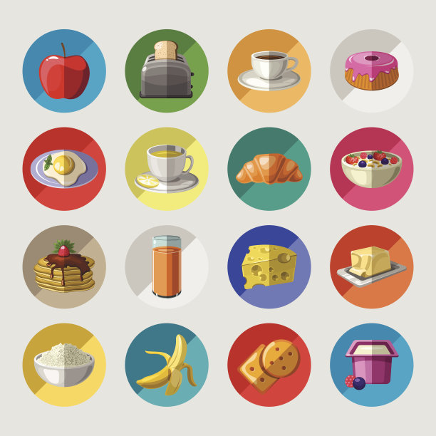 早餐图标设置图片下载