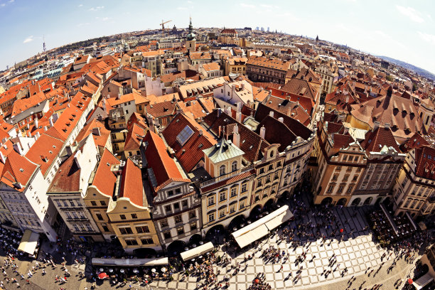 布拉格古城图片下载