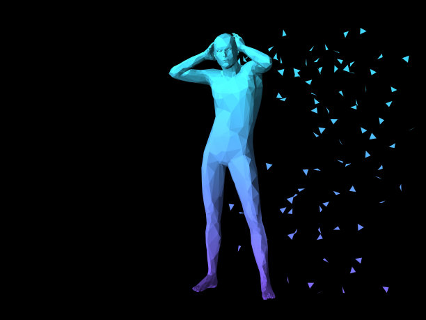 抽象的人的身体图片下载