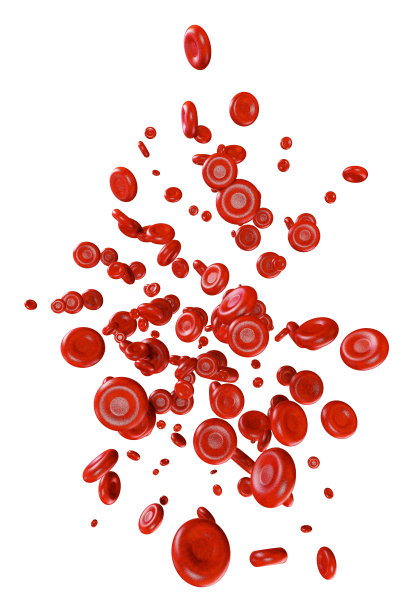 血细胞- 3D渲染图图片下载