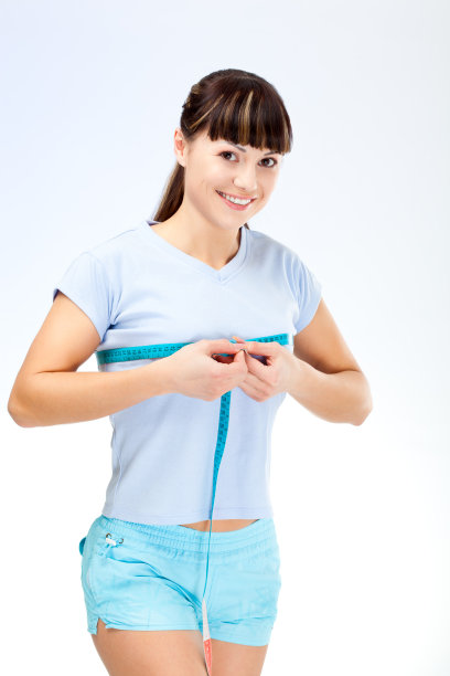 女人胸部测量图片下载