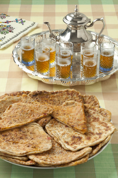 摩洛哥风味的茶图片下载