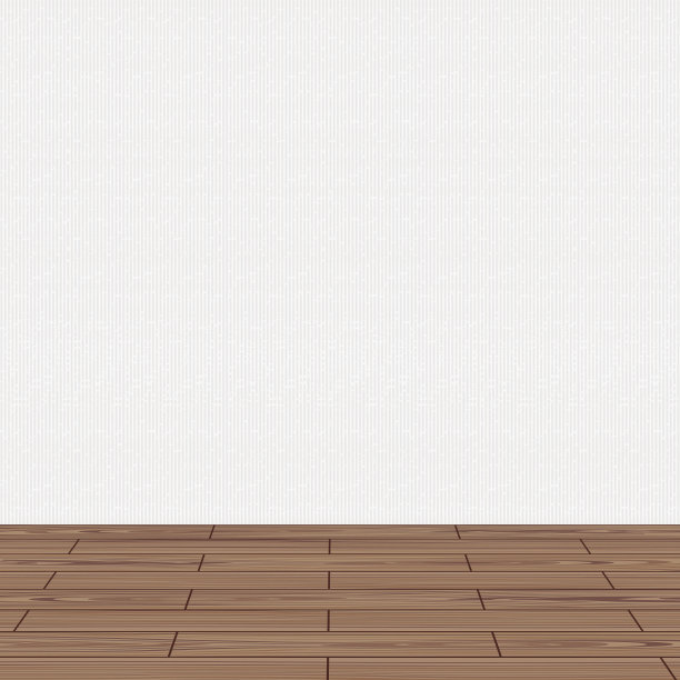 客厅木地板和墙壁图片下载