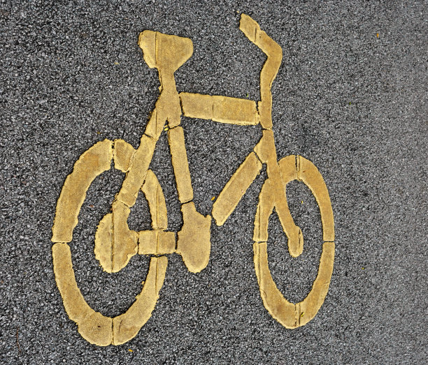 自行车的迹象图片下载