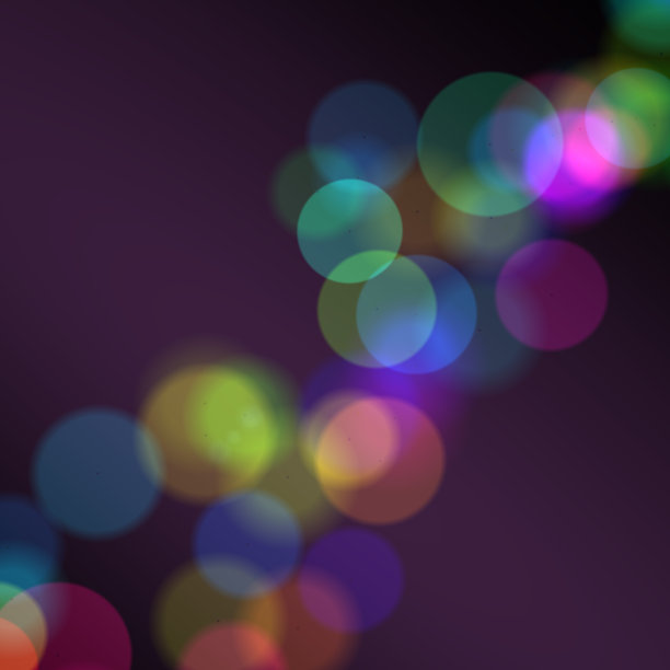 色彩斑斓的焦外成像背景图片下载