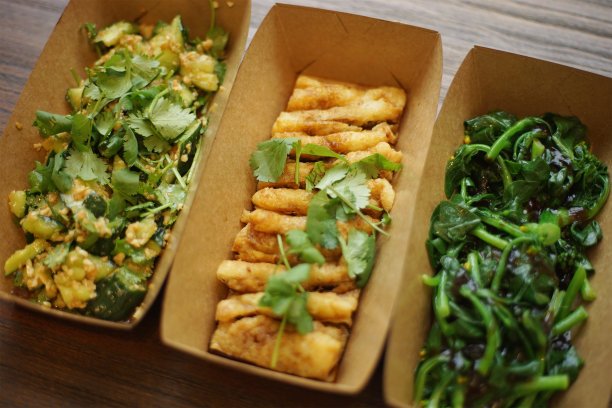中餐蔬菜纸盒外卖图片下载