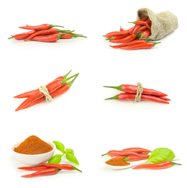收集红辣椒的背景图片下载