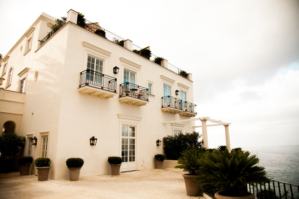 卡普里岛的漂亮房子图片下载