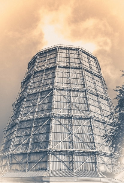 发电厂的塔图片下载