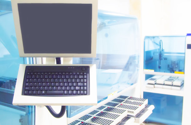 在医学实验室。医疗设备图片下载