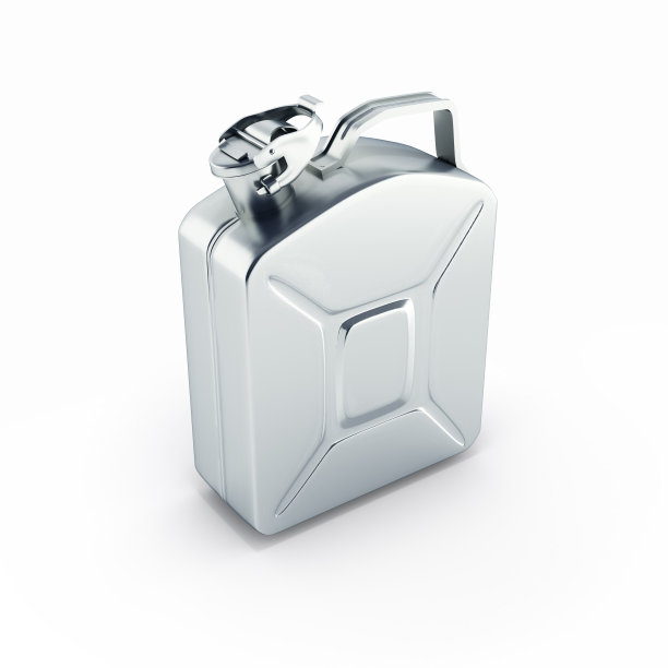 气罐透视视图在白色背景3d图片下载