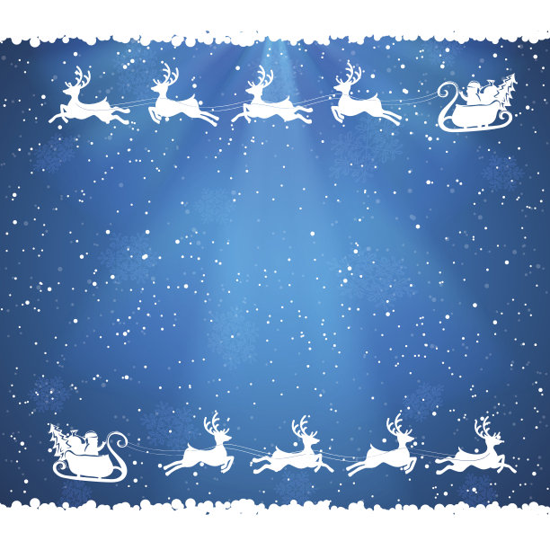 圣诞老人的圣诞背景图片下载