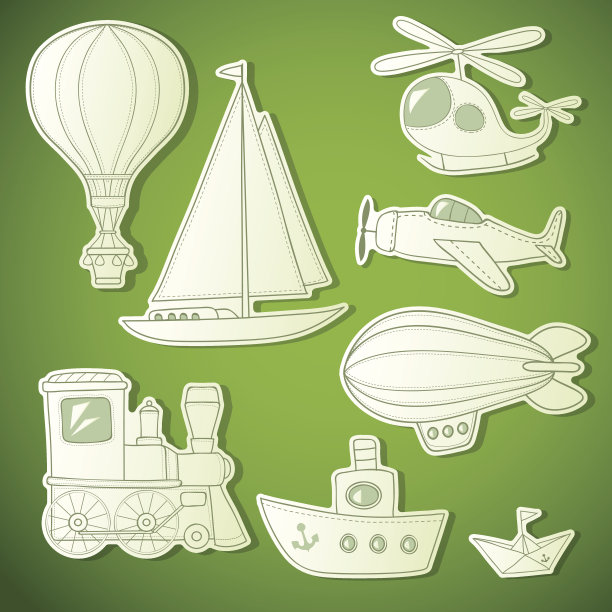 纸旅行。图片下载