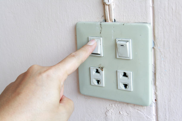 食指按压开关图片下载