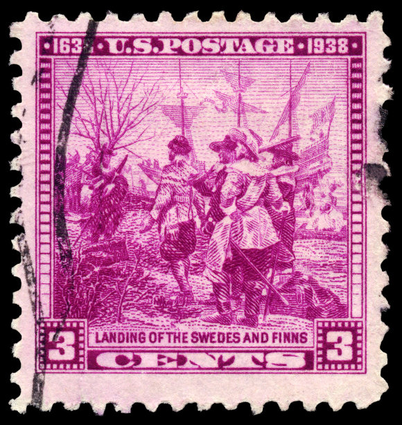 瑞典和芬兰邮票的登陆图片下载