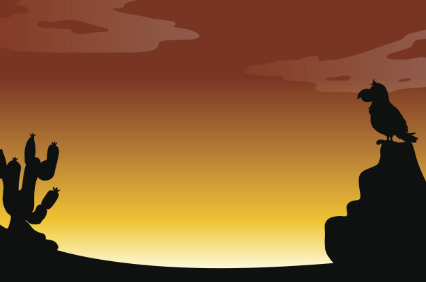 轮廓沙漠图片下载