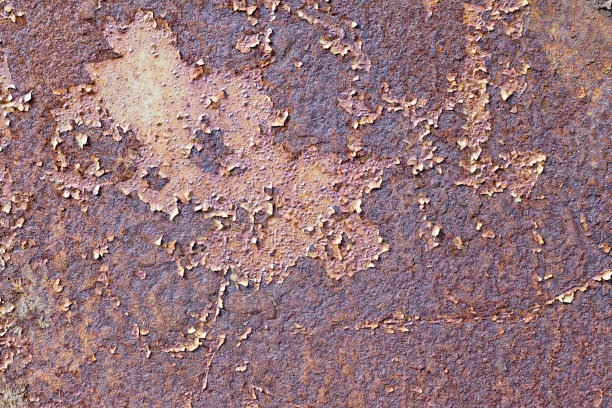 深红色生锈的抽象纹理的旧铁图片下载