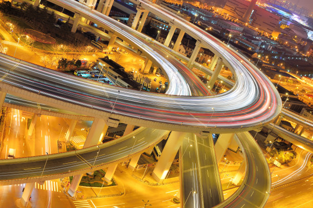 上海高架道路图片下载