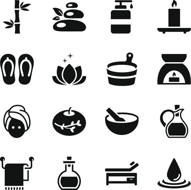 水疗中心图标图片下载