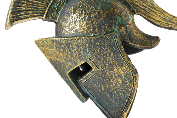 古代斯巴达式的头盔图片下载