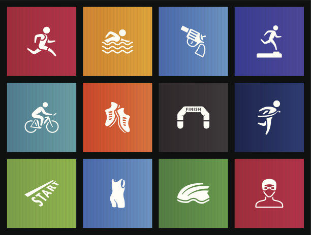 地铁图标-铁人三项图片下载