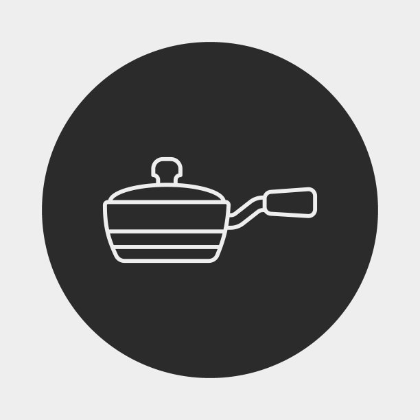 锅线条图标图片下载