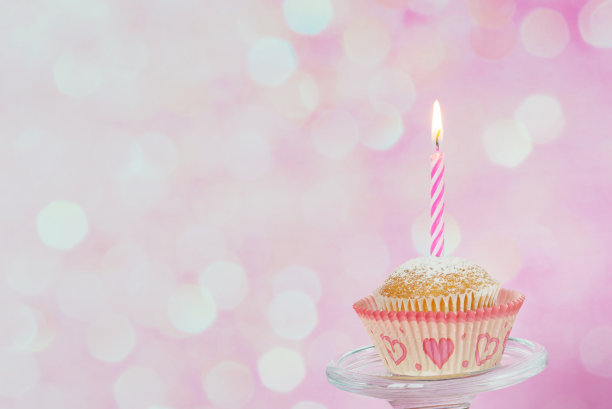 蛋糕和蜡烛图片下载