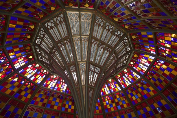 皇家彩色玻璃图片下载