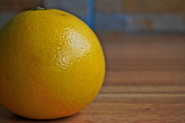 黄色的柚子图片下载