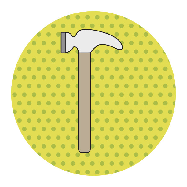 工作工具锤主题元素向量，eps图片下载