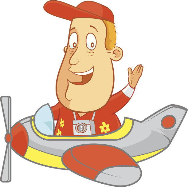 在飞机上图片下载