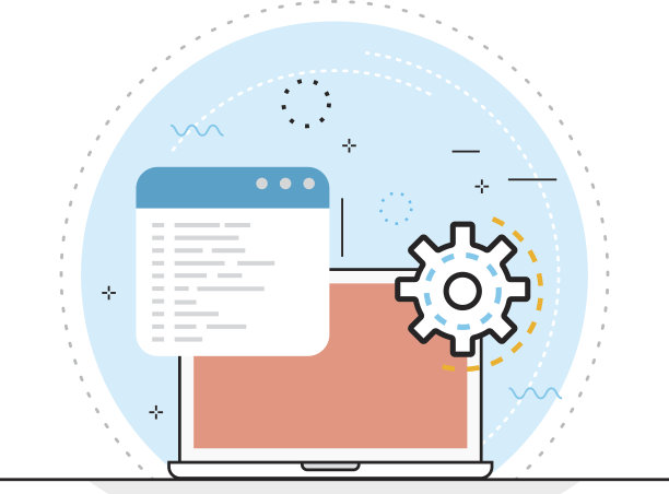 细线平面编程设计理念图片下载