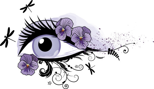 眼，花，美，春图片下载