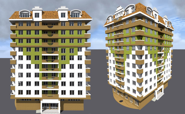 多层现代的房子图片下载