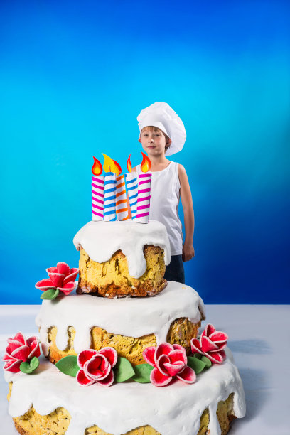 糕点师和蛋糕图片下载